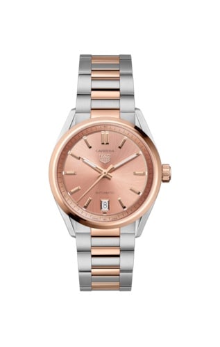 TAG Heuer Carrera Date 36 Stainless Steel - Rose Gold / Rose