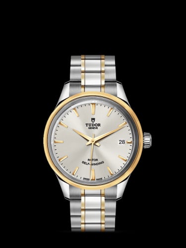 Tudor Style 34 Stainless Steel / Yellow Gold / Silver / Bracelet