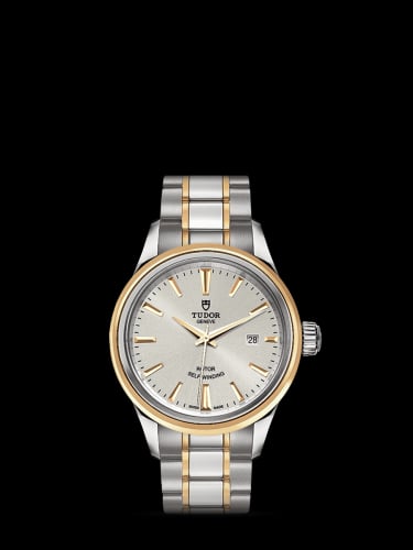 Tudor Style 28 Stainless Steel / Yellow Gold / Silver / Bracelet