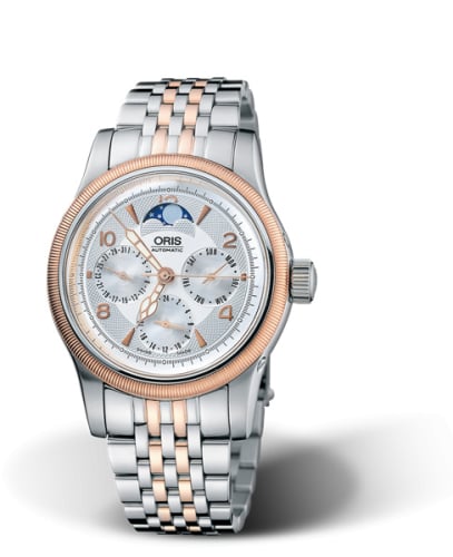 Oris Big Crown Complication Stainless Steel - Rose Gold / Silver / Bracelet