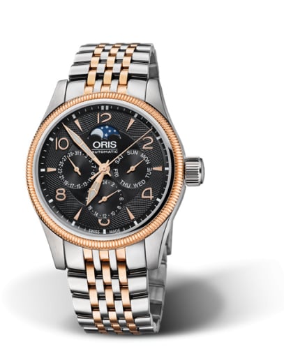 Oris Big Crown Complication Stainless Steel - Rose Gold / Black