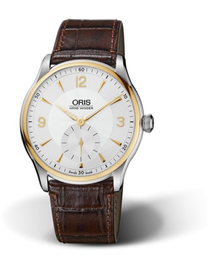 Oris Artelier Hand Winding Small Second 40 Stainless Steel - Yellow Gold / Silver