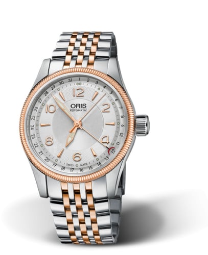 Oris Big Crown Pointer Date 40 Stainless Steel - Rose Gold / Silver / Bracelet