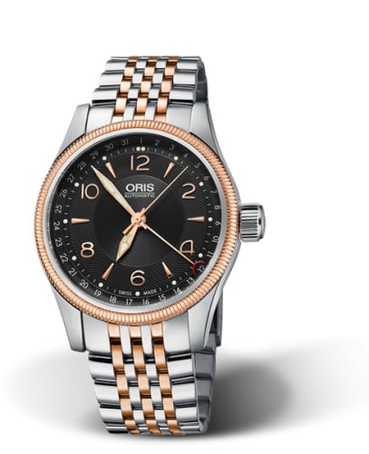 Oris Big Crown Pointer Date 40 Stainless Steel - Rose Gold / Bracelet