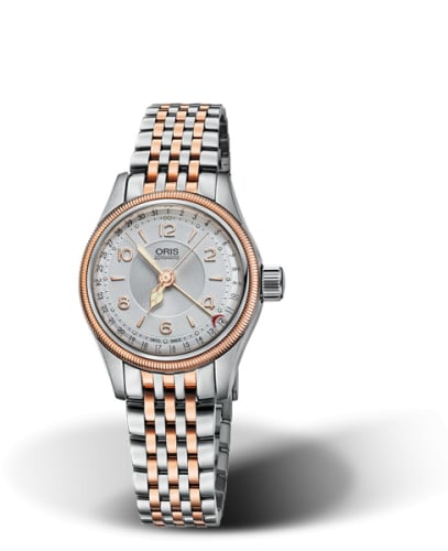 Oris Big Crown Pointer Date 29 Stainless Steel - Rose Gold / Silver / Bracelet