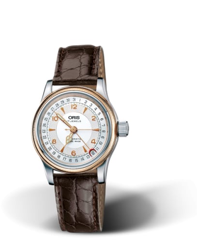Oris Big Crown Pointer Date 32 Stainless Steel - Rose Gold / Silver / Bracelet