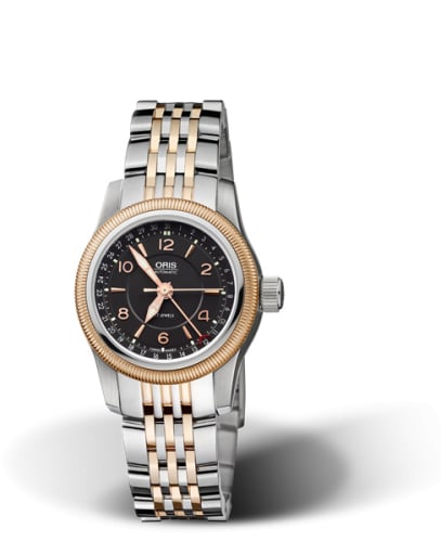Oris Big Crown Pointer Date 30 Stainless Steel - Rose Gold / Black / Bracelet