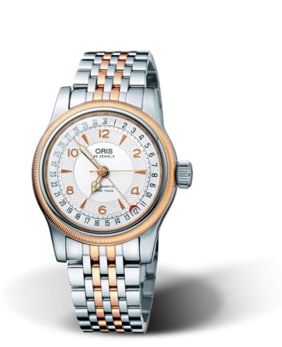 Oris Big Crown Pointer Date 36 Stainless Steel - Rose Gold / Silver / Bracelet