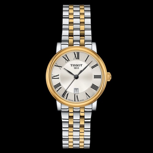 Tissot Carson Premium Quartz 30 Stainless Steel - Yellow Gold / Silver / Bracelet