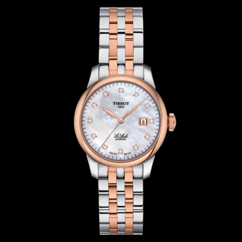 Tissot Le Locle 29 Automatic Lady Stainless Steel / Rose Gold PVD / MOP