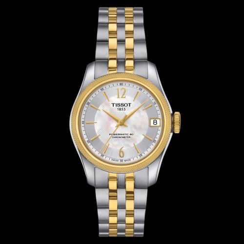 Tissot Ballade Powermatic 80 COSC 32 Stainless Steel / Yellow Gold PVD / MOP / Bracelet