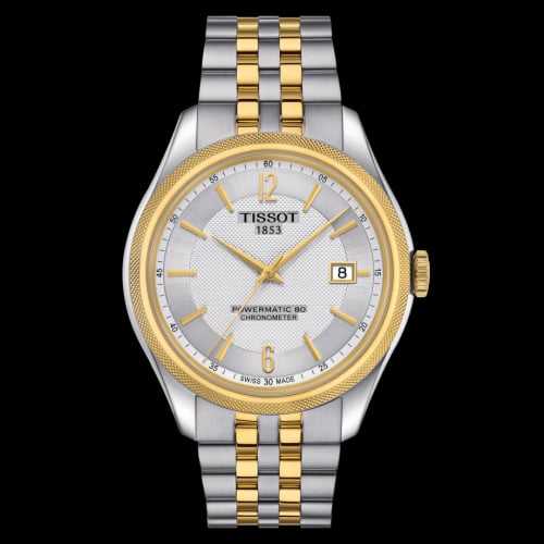 Tissot Ballade Powermatic 80 41 Stainless Steel / Yellow Gold PVD / Silver / Bracelet