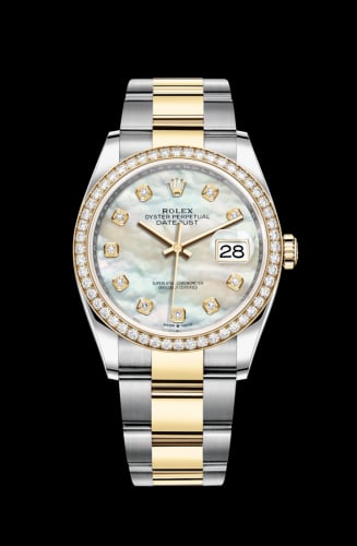 Rolex Datejust 36 Stainless Steel / Yellow Gold / Diamond / MOP Diamond / Oyster