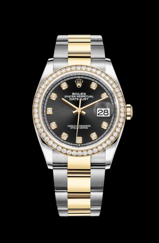 Rolex Datejust 36 Stainless Steel / Yellow Gold / Diamond / Black Diamond / Oyster