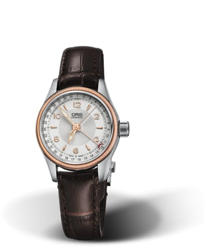 Oris Big Crown Pointer Date 29 Stainless Steel - Rose Gold / Silver