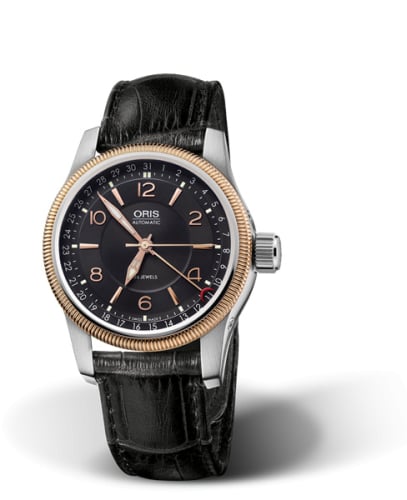 Oris Big Crown Pointer Date 40 Stainless Steel - Rose Gold / Black