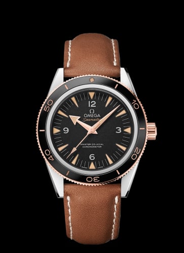 Omega Seamaster 300 Master Co-Axial Steel Stainless Steel / Sedna Gold / Strap