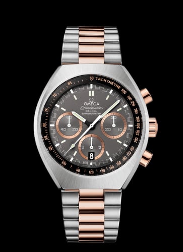 Omega Speedmaster Mark II Co-Axial Chronograph Stainless Steel / Sedna Gold / Grey / Bracelet