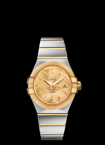 Omega Constellation Co-Axial 31 Stainless Steel / Yellow Gold / Champagne