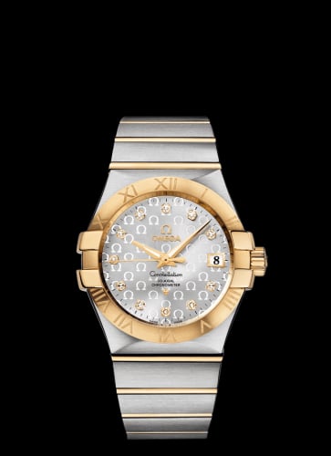 Omega Constellation Co-Axial 35 Stainless Steel / Yellow Gold / Silver Omega