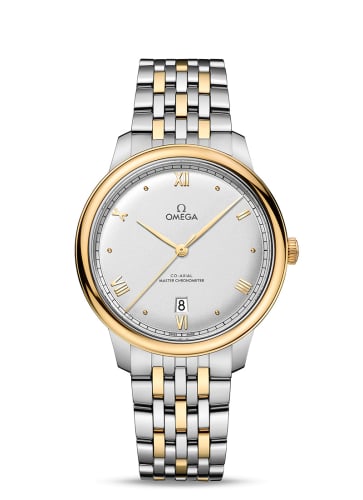 Omega De Ville Master Chronometer Stainless Steel - Yellow Gold / Silver / Bracelet