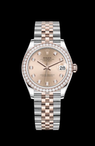 Rolex Datejust 31 Stainless Steel/ Rose Gold / Diamond / Rose - Diamond / Jubilee