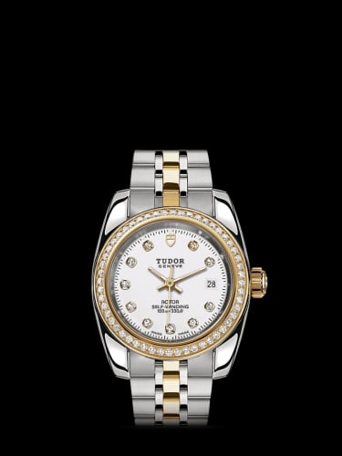 Tudor Classic 28 Stainless Steel / Yellow Gold / Diamond / White-Diamond / Bracelet
