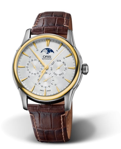 Oris Artelier Complication 40.5 Stainless Steel - Yellow Gold / Silver