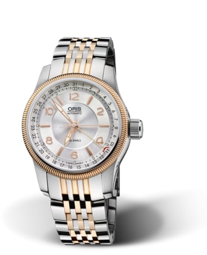 Oris Big Crown Pointer Date 40 Stainless Steel - Rose Gold / Silver / Bracelet
