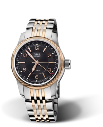 Oris Big Crown Pointer Date 40 Stainless Steel - Rose Gold / Black / Bracelet