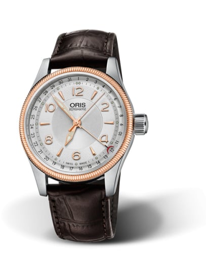 Oris Big Crown Pointer Date 40 Stainless Steel - Rose Gold / Silver