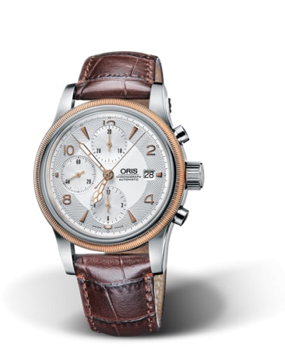 Oris Big Crown Chronograph Stainless Steel - Rose Gold / Silver