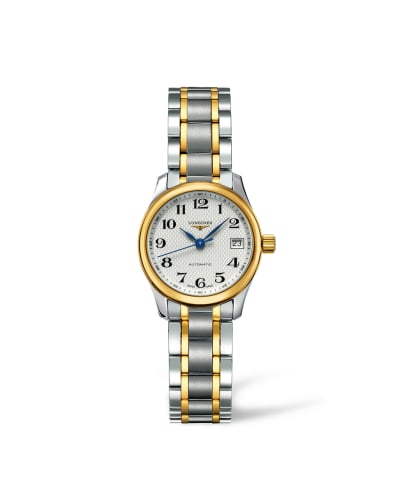 Longines Master Collection Date 25.5 Stainless Steel - Yellow Gold / Silver / Bracelet