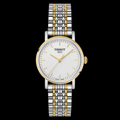 Tissot Everytime Small Stainless Steel / Yellow Gold PVD / Silver / Bracelet