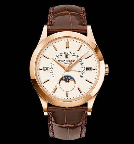 Patek Philippe Perpetual Calendar 5496 Rose Gold / Silver