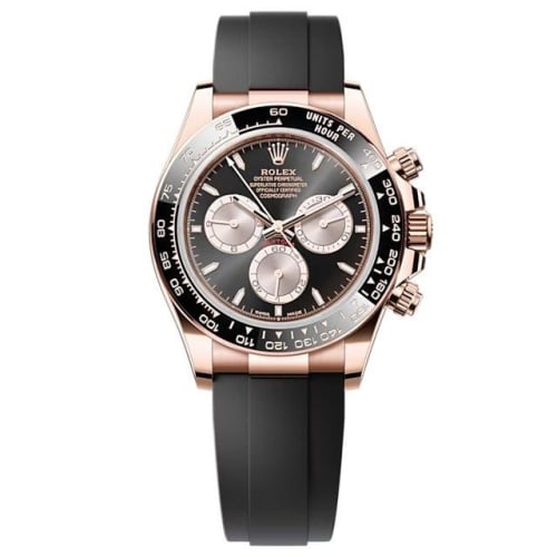 Rolex Cosmograph Daytona Everose - Cerachrom / Black - Sundust / Oysterflex