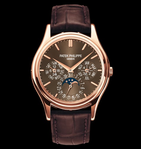 Patek Philippe Perpetual Calendar 5140 Rose Gold Brown