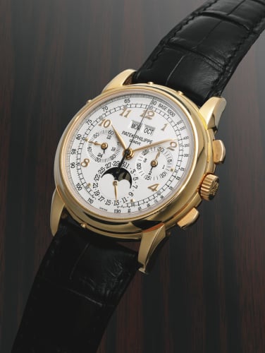 Patek Philippe Perpetual Calendar Chronograph 5970 Rose Gold / Silver Breguet