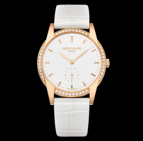 Patek Philippe Calatrava 7122 Rose Gold / White