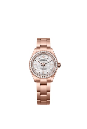 Rolex Oyster Perpetual 28 Everose Gold - Diamond / MOP