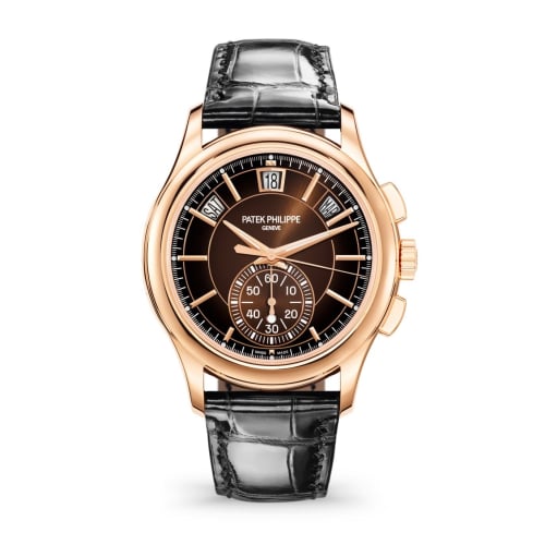 Patek Philippe Annual Calendar Chronograph 5905 Rose Gold / Brown