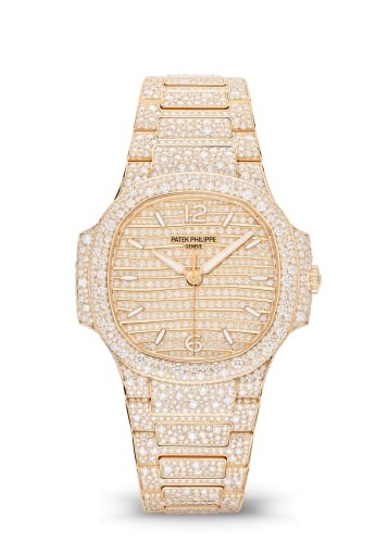 Patek Philippe Nautilus 7118 Rose Gold / Snow-Set