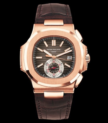Patek Philippe Nautilus 5980 Rose Gold / Strap