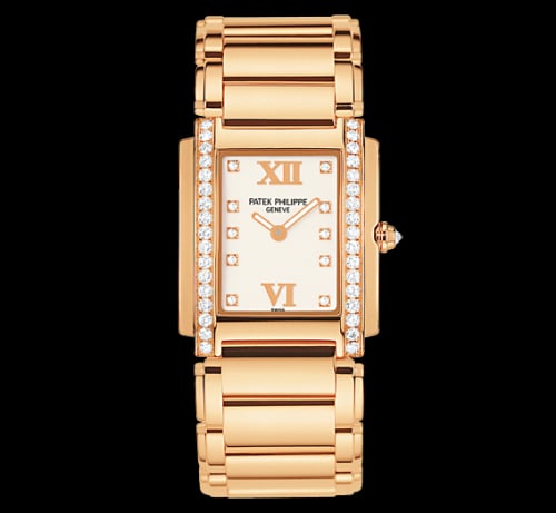 Patek Philippe Twenty~4 4910 Rose Gold / White