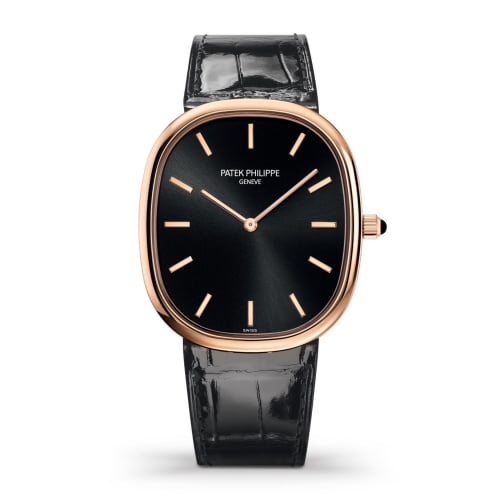 Patek Philippe Golden Ellipse 5738 Rose Gold / Black