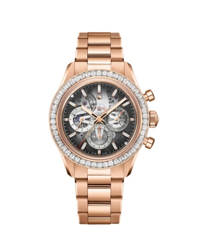 Zenith Chronomaster Sport Skeleton Rose Gold - Baguette