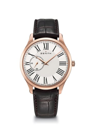 Zenith Elite Ultra Thin Rose Gold Roman