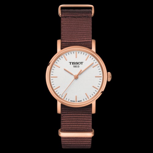Tissot Everytime Small Rose Gold PVD / Silver / NATO