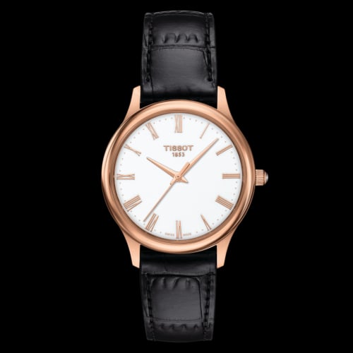 Tissot Excellence Lady Rose Gold / White