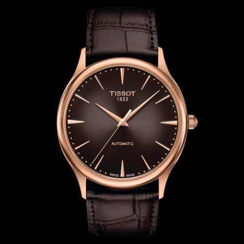 Tissot Tissot Excellence Automatic Rose Gold / Brown